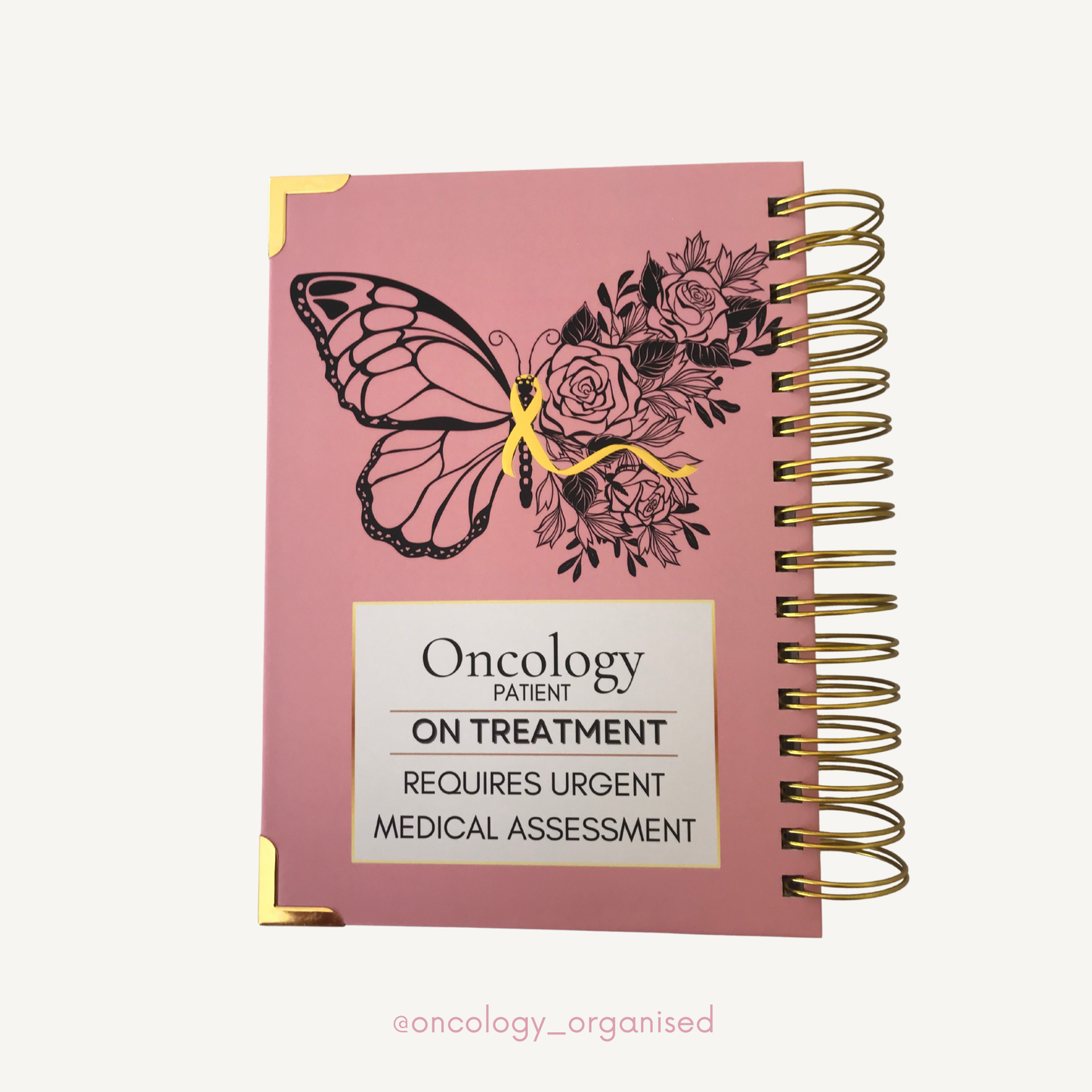 The Ultimate Oncology Planner - Awareness Butterfly